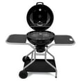 thumbnail image 2 of SamyoHome Grill Charcoal BBQ Grill,Barbecue Grill Cart,Portable Grill with Wheels, 2 of 7