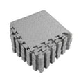 thumbnail image 3 of Acolchado de suelo Colamx para niños 16 AZULEJOS entrelazados Gris, 3 of 8
