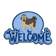 Russian Lapdog Welcome Door Hanger Decoration