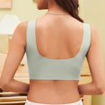 thumbnail image 7 of Everyday Bras for Women Thin Bra Womens Sports Bras plus Size Womens Bras Push up Underwire Athletic Women Seamless Bras Bras Bulk Woman Sports Bar Strapless Sports Bras for Women Women's Green One, 7 of 7