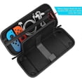 thumbnail image 4 of tui 1 pice (noir) pour Nintendo Switch et Switch OLED Pocket Cover Case avec 20 emplacements pour cartes en matriau anti-protection durable pour conso, 4 of 5