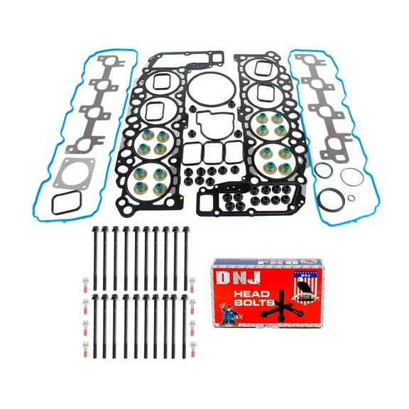 DNJ HGB1100 Cylinder Head Gasket Set Fits Cars & Trucks 99-03 Dodge Jeep 4.7L SOHC 16V