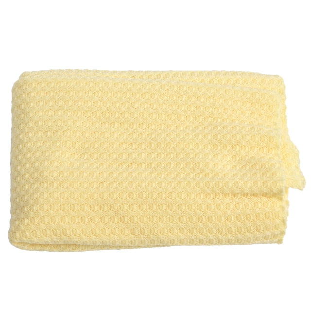 Envoltura suave para fotografía de recién nacido, envoltura infantil transpirable, manta profesional para fotografía DIY, color amarillo
