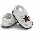 thumbnail image 4 of Douhoow Summer Baby Boys Sandals Kids Shoes Soft Sole PU First Walkers Non-Slip Baby Sandals 0-18M, 4 of 5
