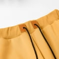 thumbnail image 6 of LNWUY Mens Casual Joggers Pants Cotton Drawstring Cargo Pants Hiking Outdoor Track Jogging Sweatpants Pants Yellow XXL, 6 of 8