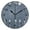 Black, variant on Nautical Symbols and Arrows Wall Clock Modern Small Clock Gold Hands for Office, Home, Bedroom,School 9.84in
