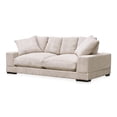 thumbnail image 2 of Moe's Home Collection Plunge Sofa Fabric Brown, 2 of 6