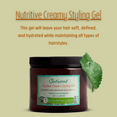 thumbnail image 2 of Just Nutritive Styling Cream Hair Gel, Soft Moisturized Hold and Control for Daily Use, Unisex, 16oz, 2 of 3