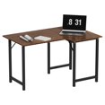 thumbnail image 3 of Hzsb Writing Desk, L Shaped Gaming Desk, L Shaped Desk for Home Office, Home Office Corner Desk, Workstation Executive Desk, 3 of 7
