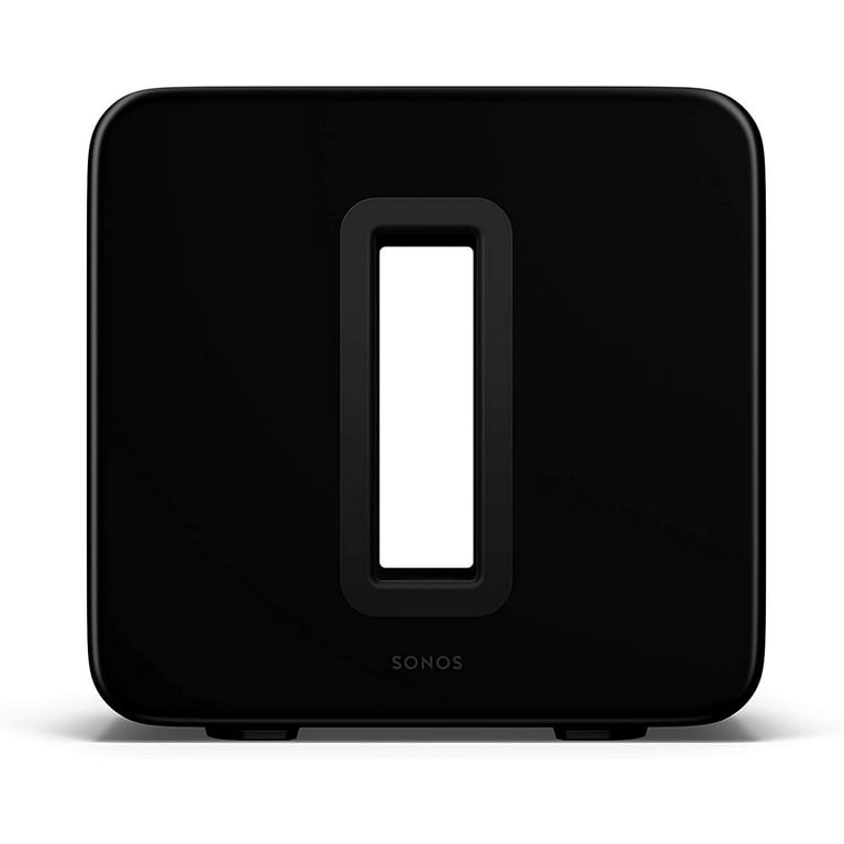 - Black 3) Sub The Sonos for - (Gen Bass Subwoofer Deep