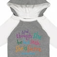 thumbnail image 4 of Inktastic Funny Shakespeare Quote Boys or Girls Long Sleeve Baby Bodysuit, 4 of 5