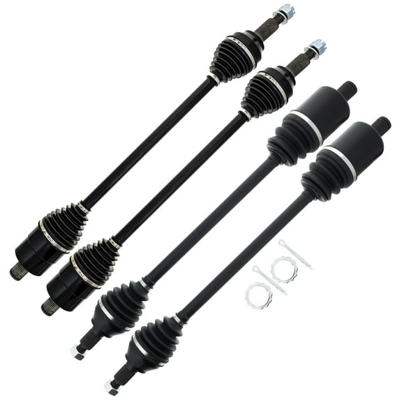 Niche Front Rear CV Axle Drive Shaft Set for Polaris Xpedition ADV XP5 MK1012390