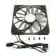 thumbnail image 2 of Ventilador pwm Argb, Ventilador de Refrigeració de Sincronización de Placa Pwm Argb de 140 mm PC para PC, Ventilador de Caja de CompuTADORA CON RODAMENTO DE PRESIÓN, 2 of 7
