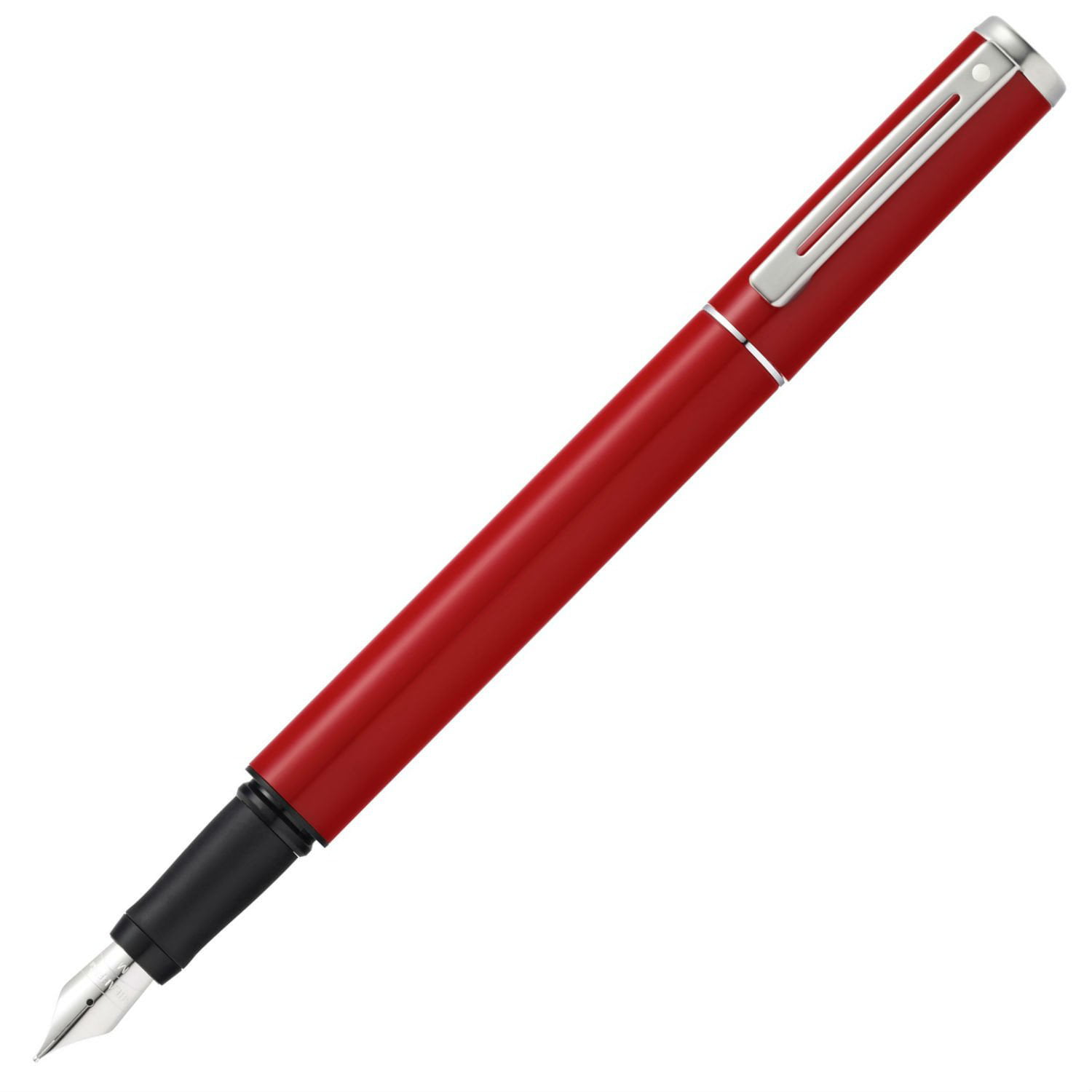 Red Chrome Trim Sheaffer Pop Ballpoint Pen