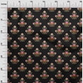 thumbnail image 3 of oneOone Polyester Spandex Black Fabric Maxican Floral Fabric For Sewing Printed Craft Fabric By The Yard 56 Inch Wide, 3 of 4
