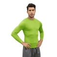 thumbnail image 5 of Fymall Men Long Sleeve Tight Quick Dry T-shirt Compression Tops, 5 of 8