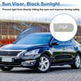 thumbnail image 3 of Parasol del lado izquierdo Unique Bargains para Nissan Altima 2019-2025, sombra de protección frontal izquierda, reemplaza No. 964016CA3C, ensamblaje de parasol de automóvil gris, 3 of 7