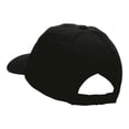 thumbnail image 3 of Piano Outline Embroidered Deluxe Washed Twill Cap - Black OSFM, 3 of 5