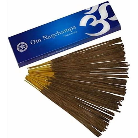 om nagchampa nag champa premium incense fragrance 100 grams box