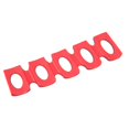 thumbnail image 2 of Amazing Cans Beer Tank Fridge Silicone Pads Tile Shape Cushion Foldable Wine Bottle Trellis, 2 of 5