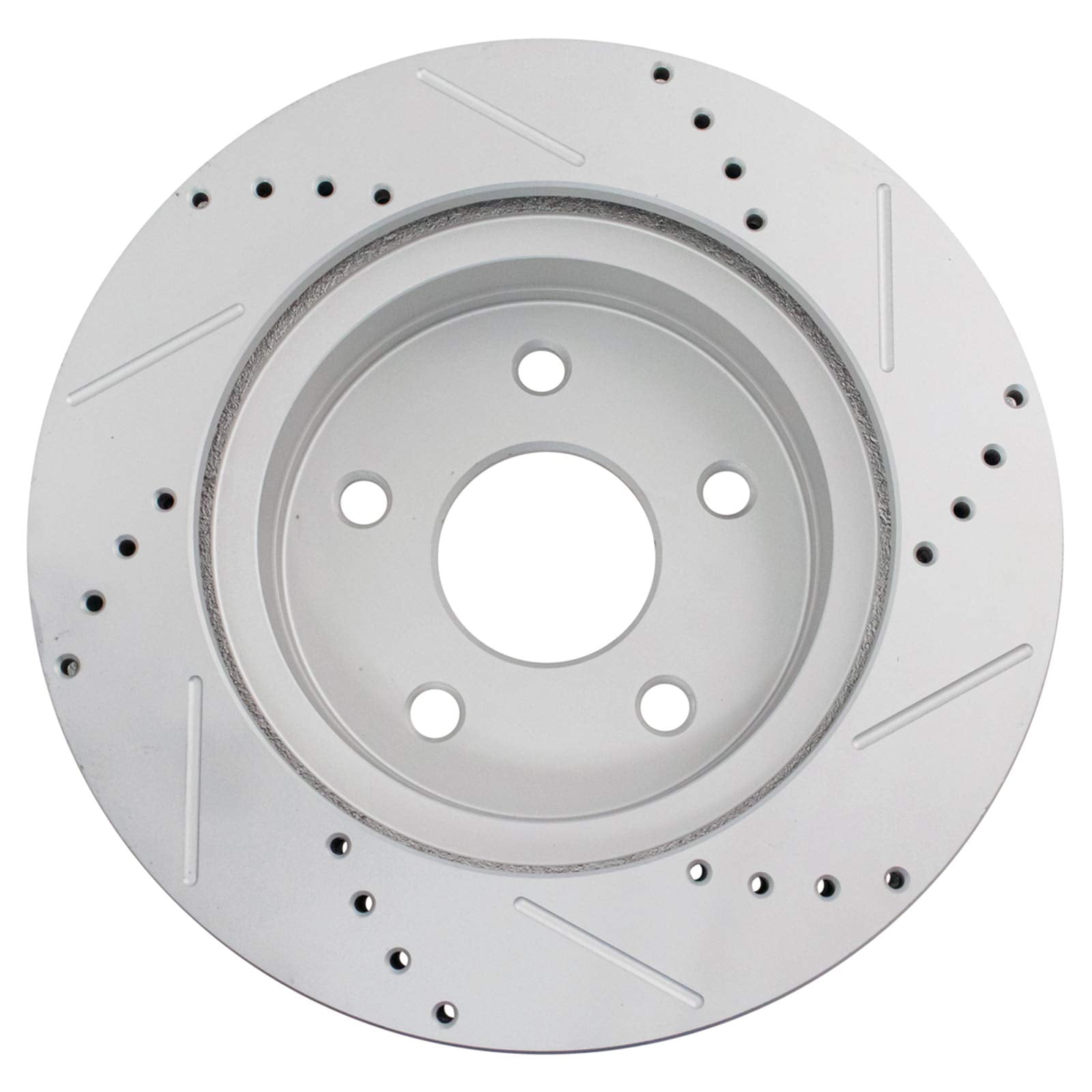 TRQ Front Performance Brake Rotors Set Premium G-Coated Fits Select 2007-2009 Chrysler Aspen 2004-2009 Dodge Durango 2002-2010 Ram 1500 2011-2018 Ram 1500 2019-2022 1500 Classic