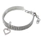 thumbnail image 1 of Collar de perro con brillantes diamantes de imitación en forma de corazón para mascotas de Dog Kingdom, 1 of 5