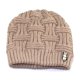 thumbnail image 5 of Gorro de punto de terciopelo Gorro de punto Jacquard Gorro de otoño e invierno para ancianos Gorro de lana de punto para hombres de mediana edad, 5 of 6