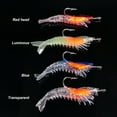 thumbnail image 3 of Joernso 4Pcs 6cm 3g Soft Shrimp Bait Realistic Lightweight PVC Luminous Hooked Fishing Shrimp Lure Fishing Accessory, 3 of 8
