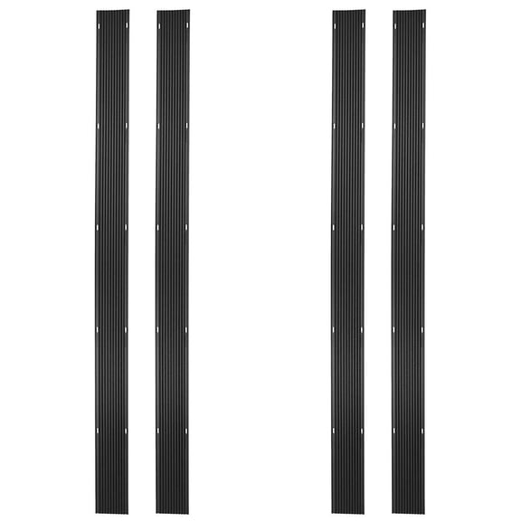 7' 10in L Black Ice Snowmobile Ski Carbide Glide Protector Guides - 4 pack