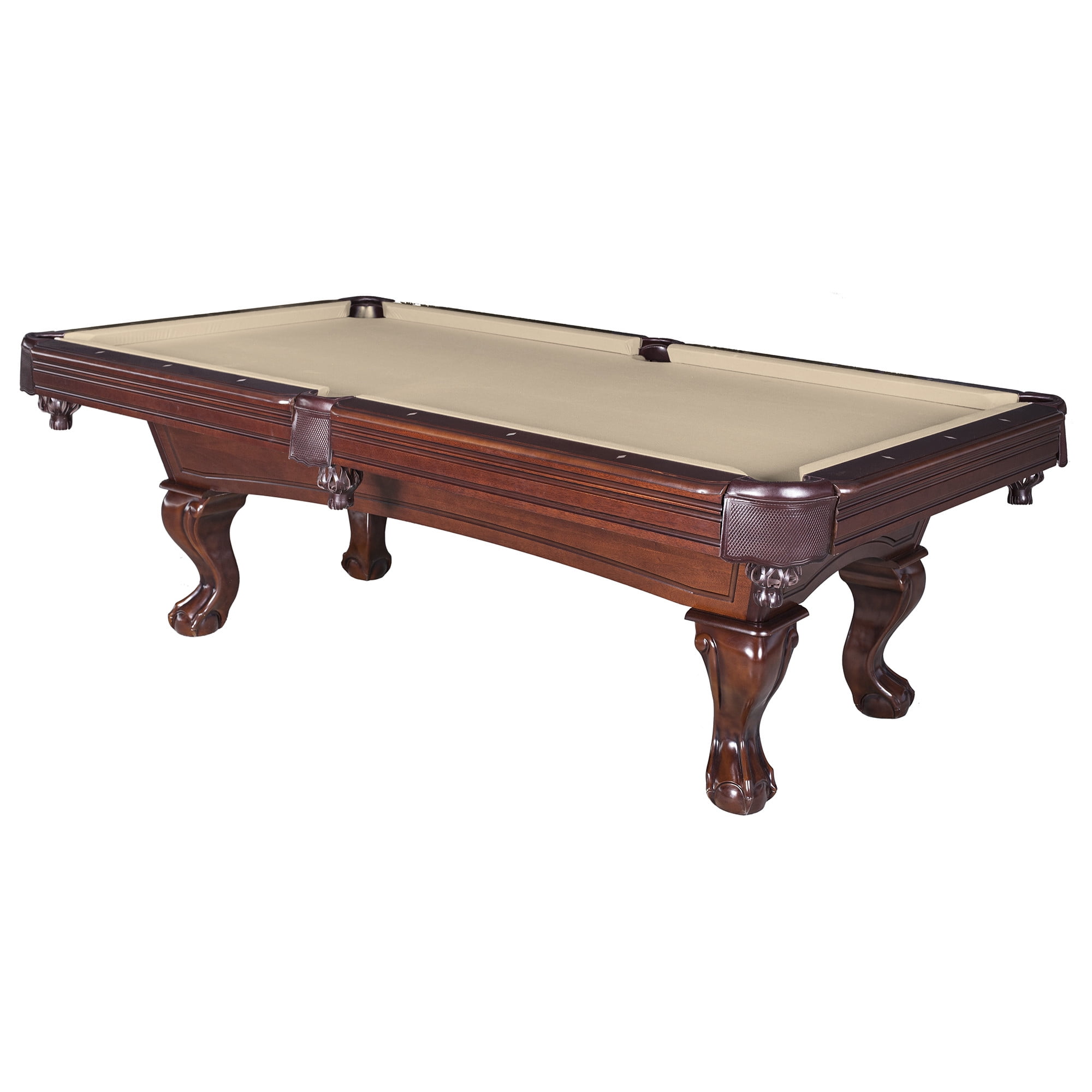 Atlanta 8 Foot Pool Table Pine Weathered Brown