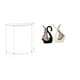 thumbnail image 1 of Mesa Auxiliar De Cisne Acrílico Para Espacios Pequeños, Escultura De Cerámica, Mesa Auxiliar, Mesita De Noche Delgada Para Baño, Sala De Estar, Decoración De Aniversario, 1 of 8
