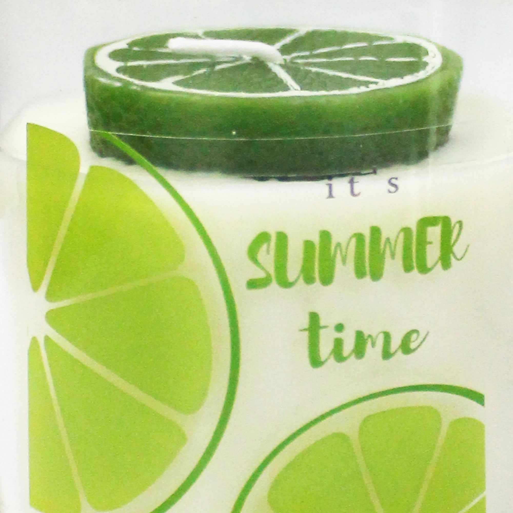 7oz Lime Scented Lime in Glass Candle