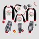 thumbnail image 1 of Pijamas familiares a juego de Navidad, conjunto de pijamas blancos, árbol de Navidad, Corona Familiar, 2023, 1 of 3