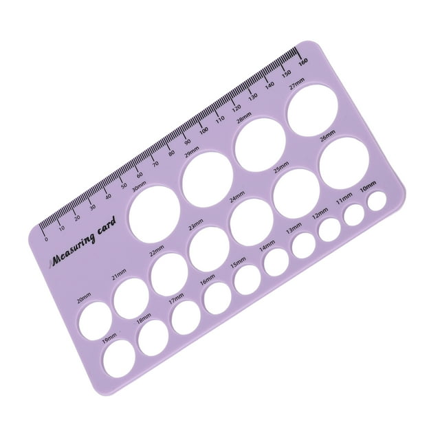 Nipple Ruler, Silicone Soft Skin Friendly Foldable Breast Flange Ruler Measurement Tool With 1.5m Soft Tape Breastfeeding