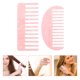 thumbnail image 4 of Peines laterales Mizh con 2 dientes, peines franceses con estampados de mármol, accesorios para el cabello, 4 of 6