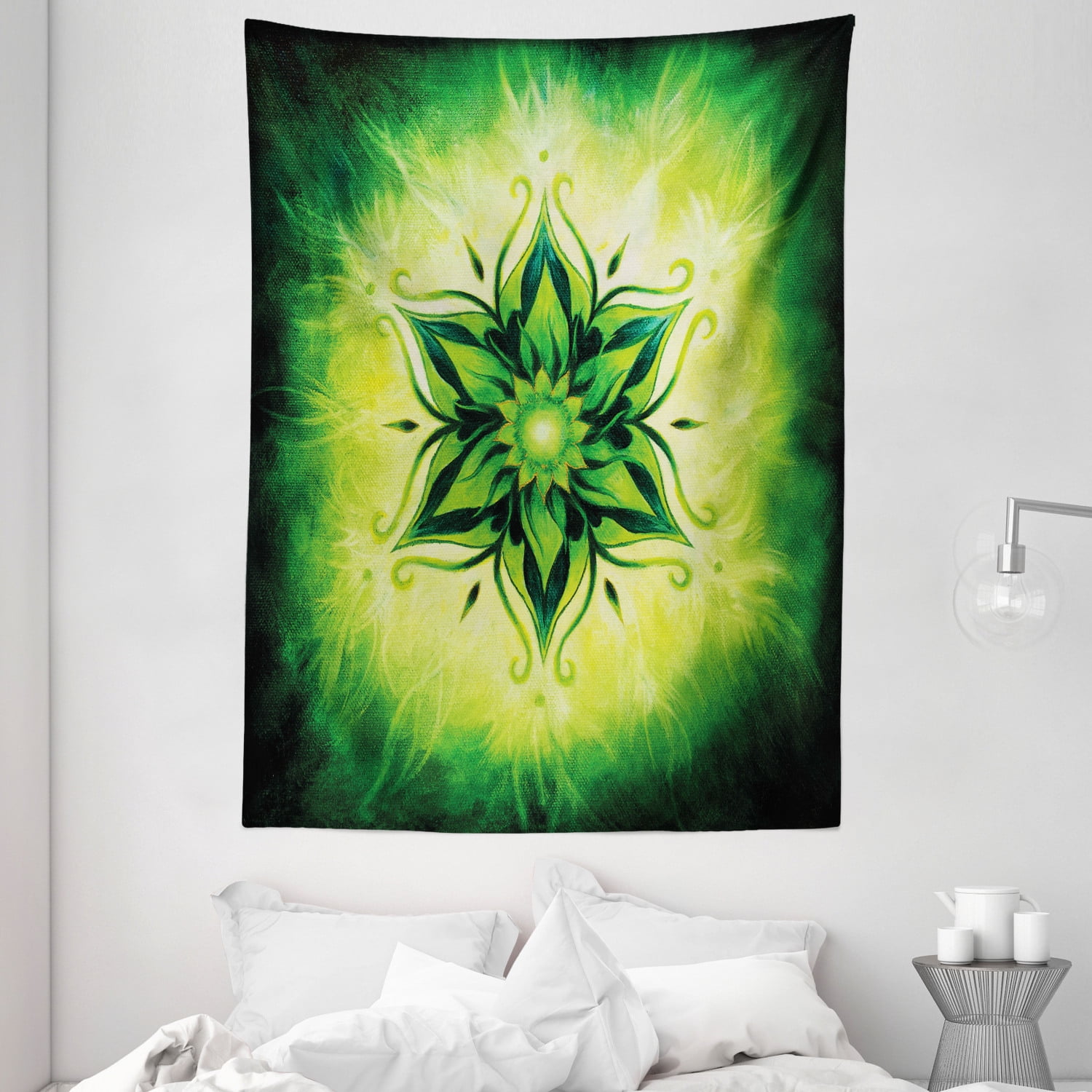 window tapestry psychedelic meditation mandala wall hanging tapestry