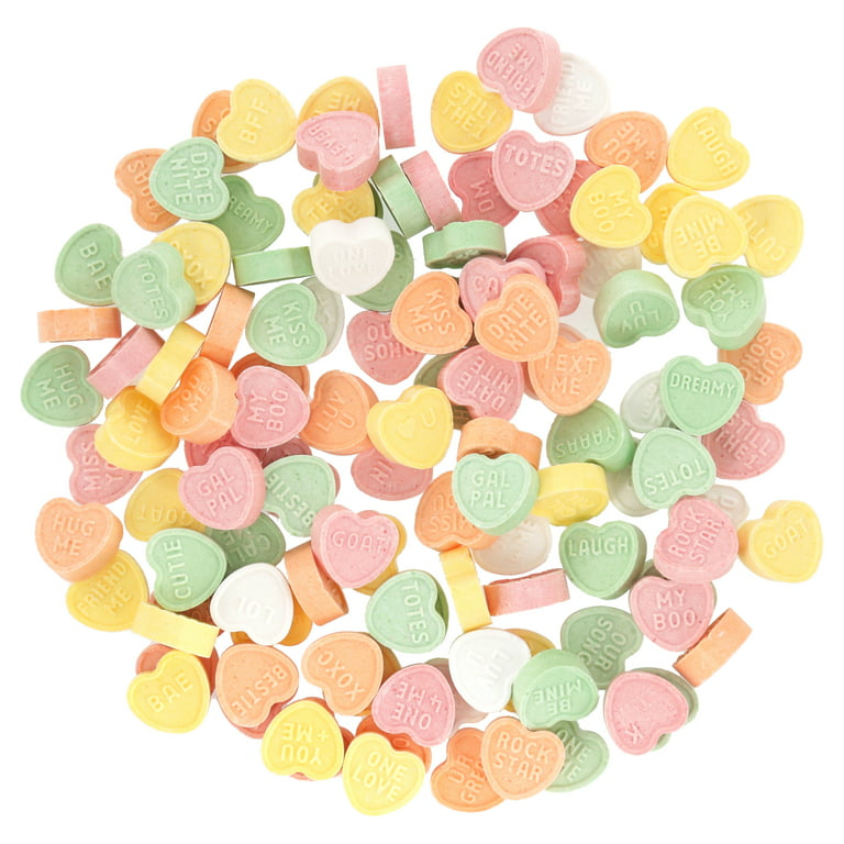 Tiny Conversation Hearts 2 pounds Pastel Hearts, 2 pounds - Gerbes Super  Markets