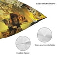 thumbnail image 5 of Attack On Titan Square Pillow Case Pillow Holder Soft Decorative Pillow Sham Cushion Cases Pillowcase 26"X26", 5 of 7