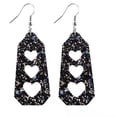 thumbnail image 1 of Pendientes Sonducket cuero Labio Oreja en forma de corazón Joyería, 1 of 6
