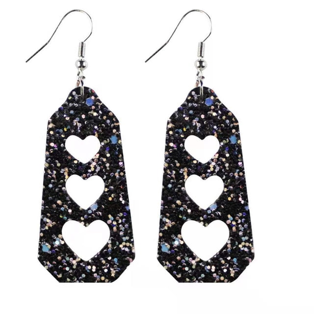 Pendientes Sonducket cuero Labio Oreja en forma de corazón Joyería