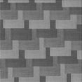 thumbnail image 1 of Ahgly Company Machine Washable Indoor Square Transitional Dark Gray Area Rugs, 4' Square, 1 of 7
