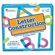 Learning Resources Letter Construction Activity Set Alphabet Letters (60 Pieces)