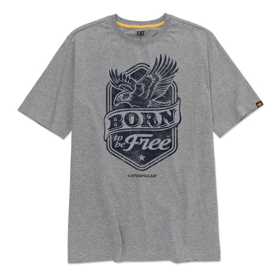 Men's Born Free Graphic T-Shirt | CAT® WORKWEAR