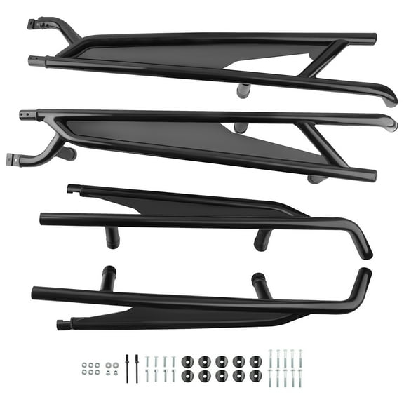 Rock Slider Nerf Bars Tree Kicker Kit for Can-Am Maverick X3 Max 2017-23