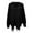 Black, variant on ManxiVoo Women Irregular Fringe Knitted Sweater Casual Loose Fit for Fall Winter Seasons L Size Black
