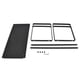 thumbnail image 1 of Estante Organizador De Gabinete, Estante Elevador De Cocina De Estilo Moderno Cojinete De Carga Grande Para Cocina Para Baño Para Oficina ANGGREK 27x45cm/10,63x17,72in Acero al carbono negro, 1 of 8