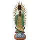 thumbnail image 1 of Virgen de Guadalupe de Resina Pintada Verde Esperanza Clasica Decorativa 52cm, 1 of 1