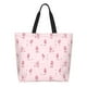 thumbnail image 1 of Disketp Poodle Dog Bolsa Tote Estampada para Mujer, Bolso de Hombro y de Mano para Compras y Viajes, 1 of 8