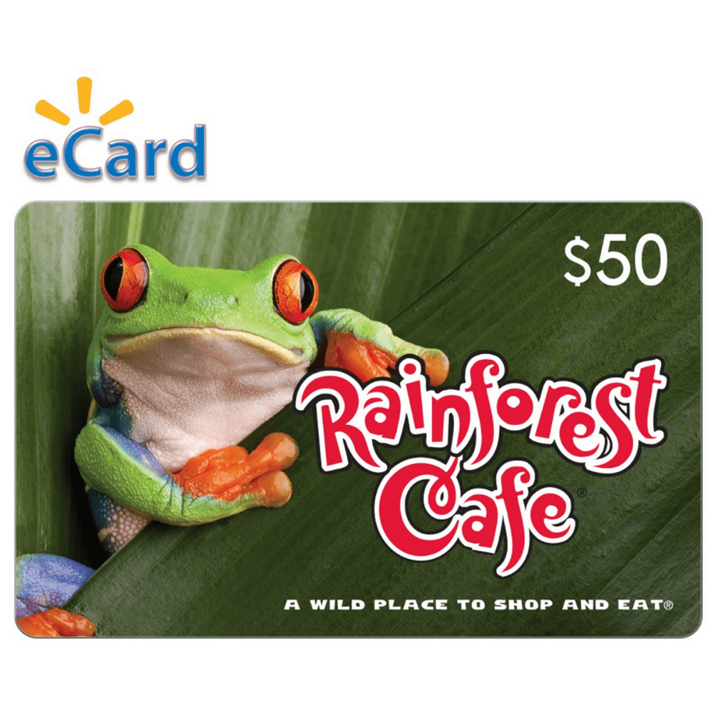 Rainforest Cafe 50 Gift Card (email delivery)