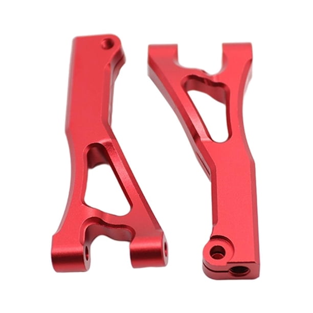 2 Piezas de Aleación de Aluminio de Actualización de Brazos Superiores Delanteros Set para Infracción 6S RC Car Truck Rojo